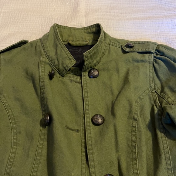 Silver brand green jacket - Picture 6 of 8